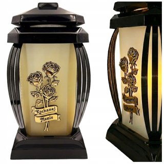 Znicz na cmentarz kapliczka dla mamy lampion na grób ozdobny klasyczny