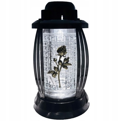 Lampion solarny na cmentarz