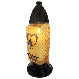 WOSOKI ZNICZ DLA MAMY NA CMENTARZ GRÓB LAMPION NA DZIEŃ MATKI DEKORACYJNY